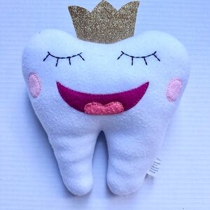 Kids Plush Tooth Fairy Pillow Holder